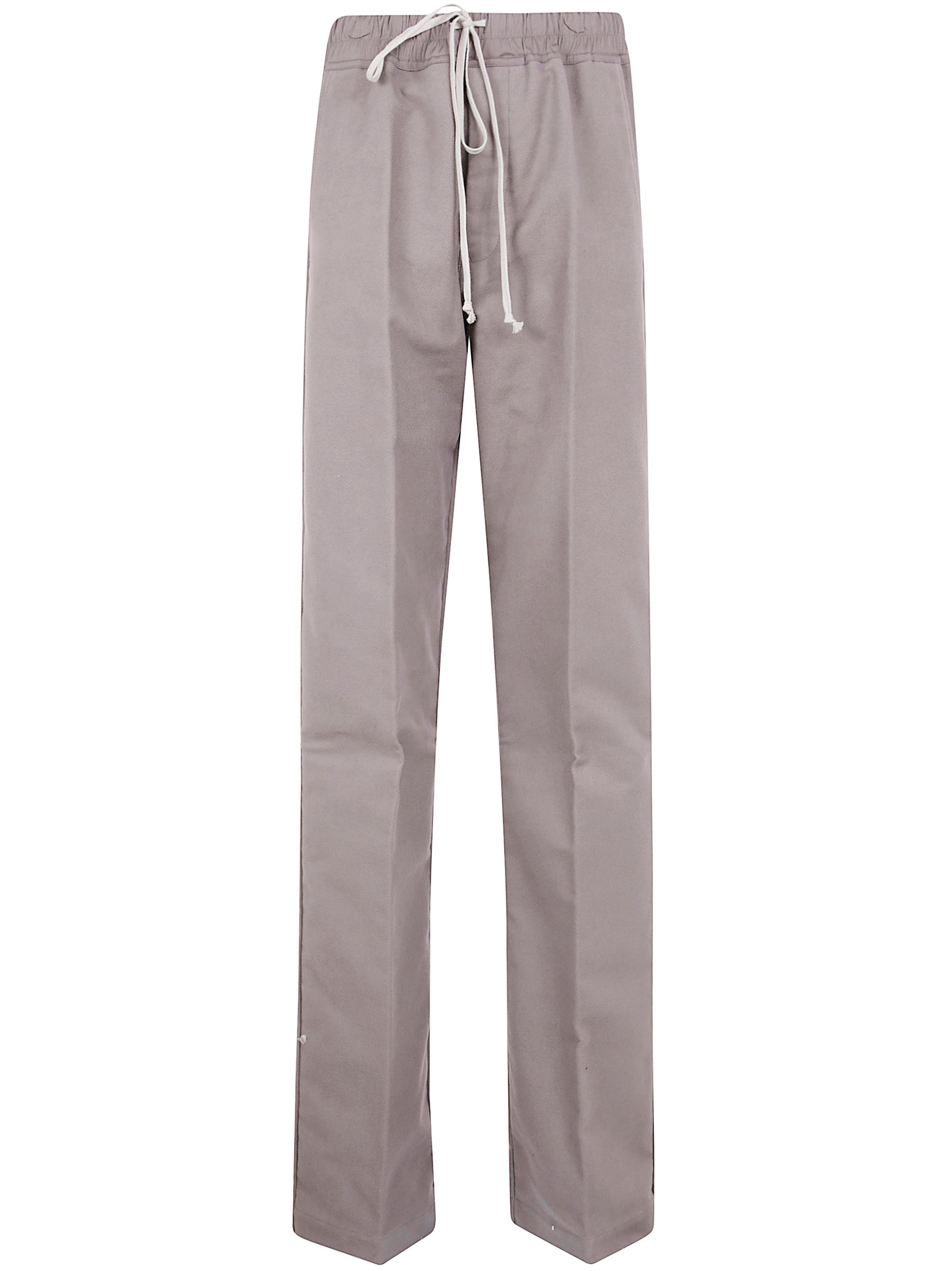 Rick Owens Men "Dietrich Drawstring" Trousers - 1