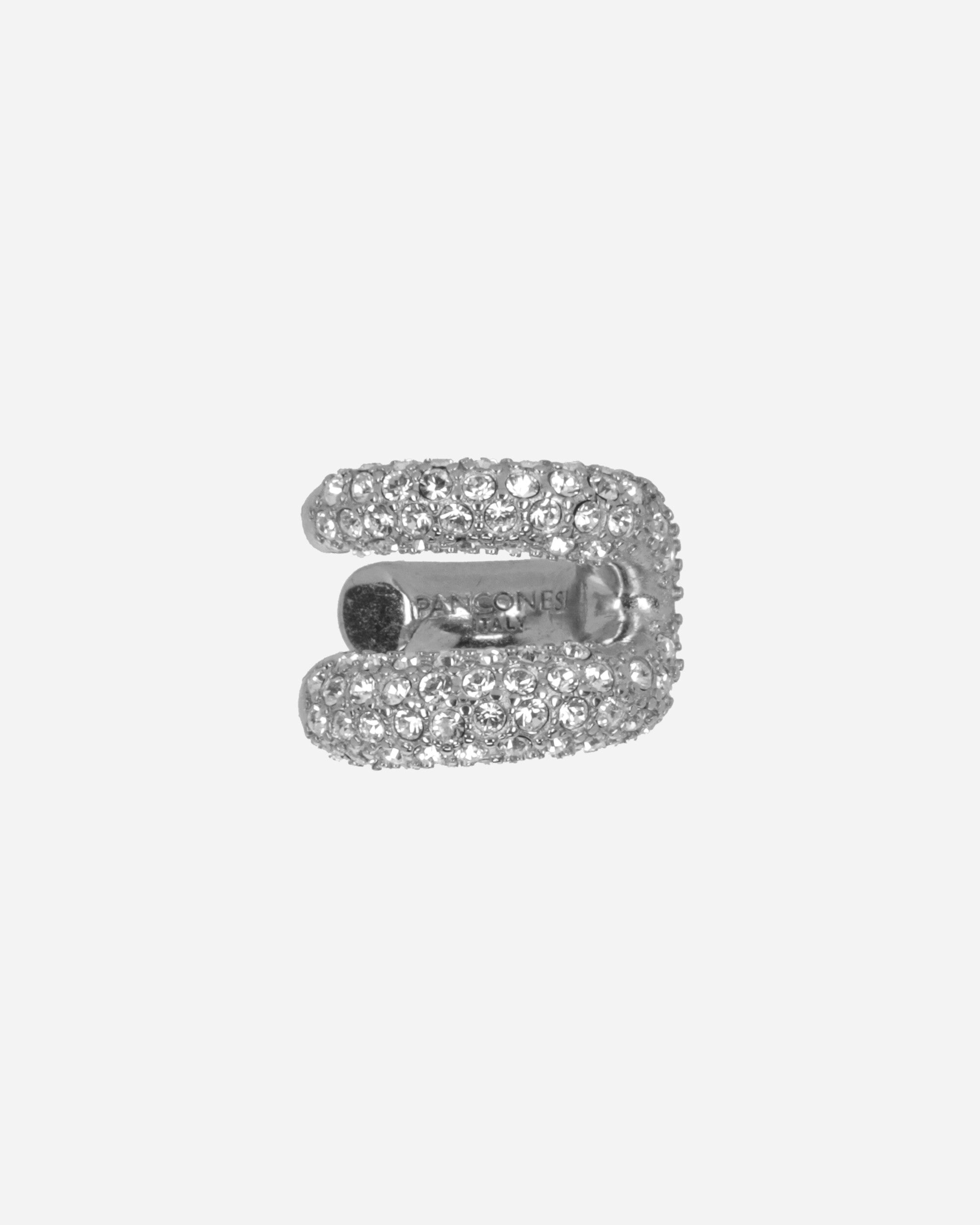 Crystal Stellar Ear Cuff Silver - 2