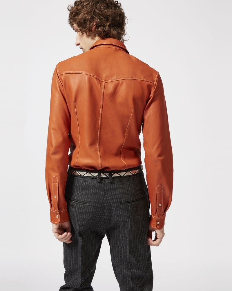 Isabel Marant NEO leather shirt outlook