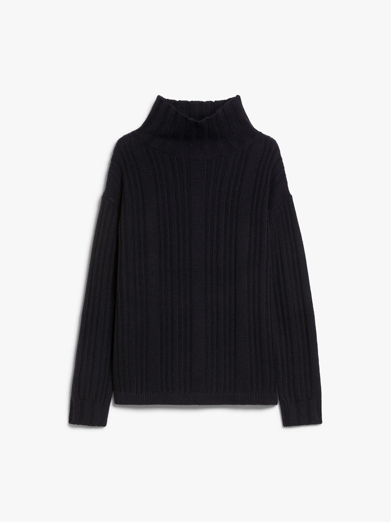 VITALBA Wool and cashmere polo-neck jumper 1