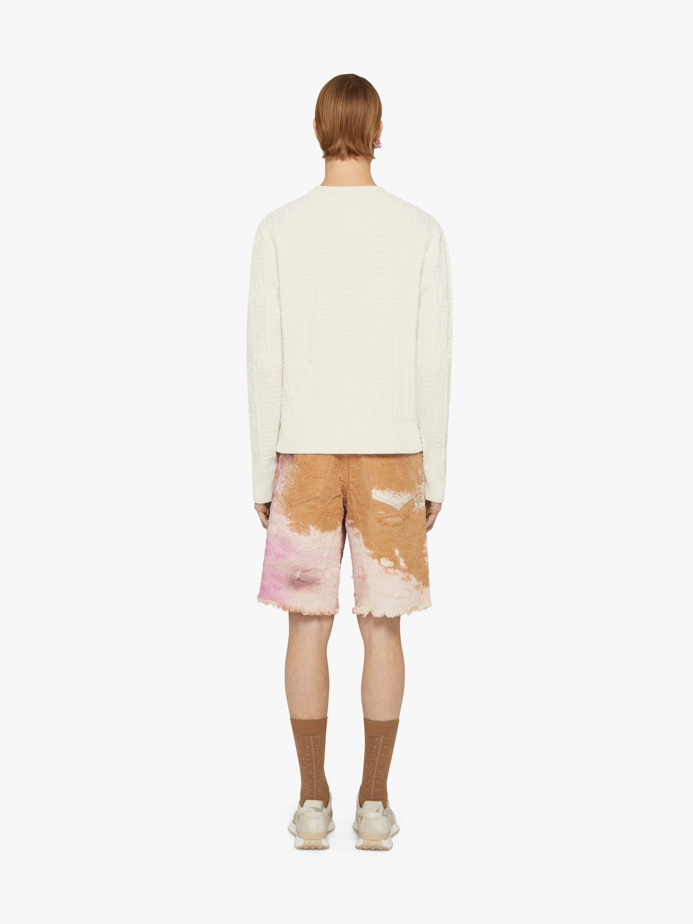 SWEATER IN 4G JACQUARD - 4