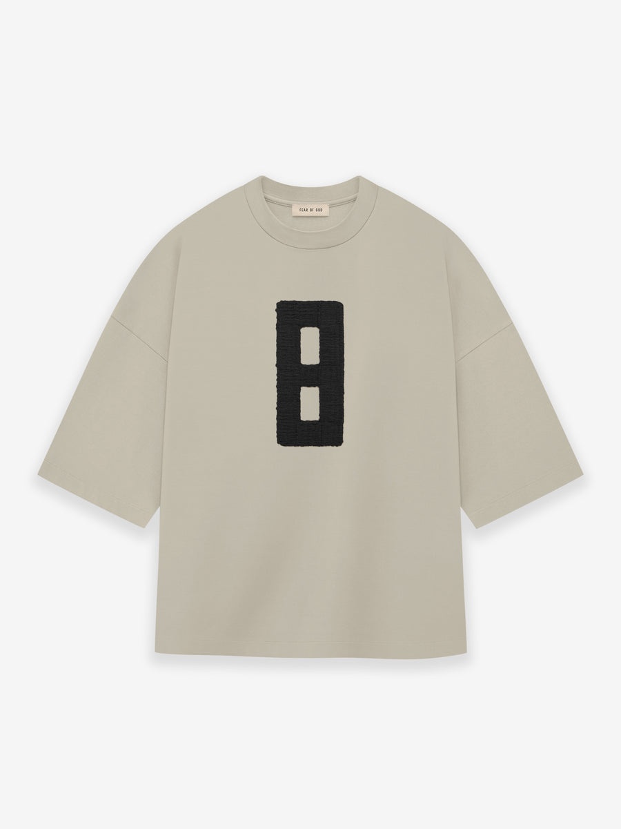 Embroidered 8 Milano Tee - 1