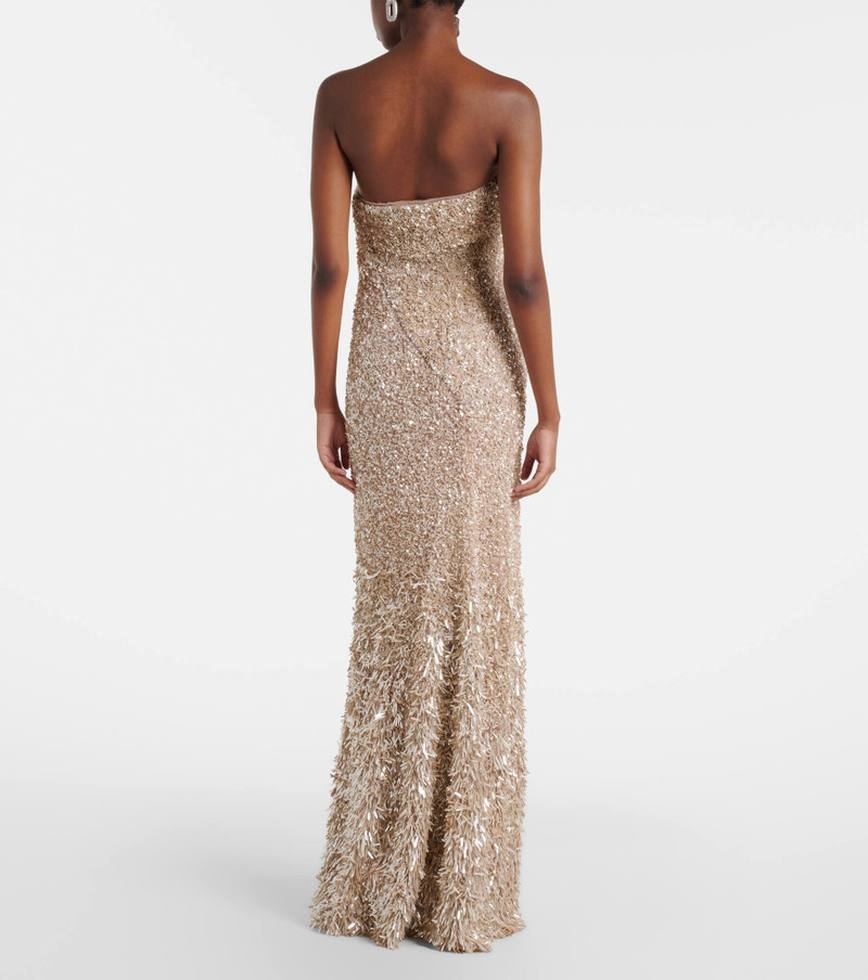 Dailin embellished bustier gown 3