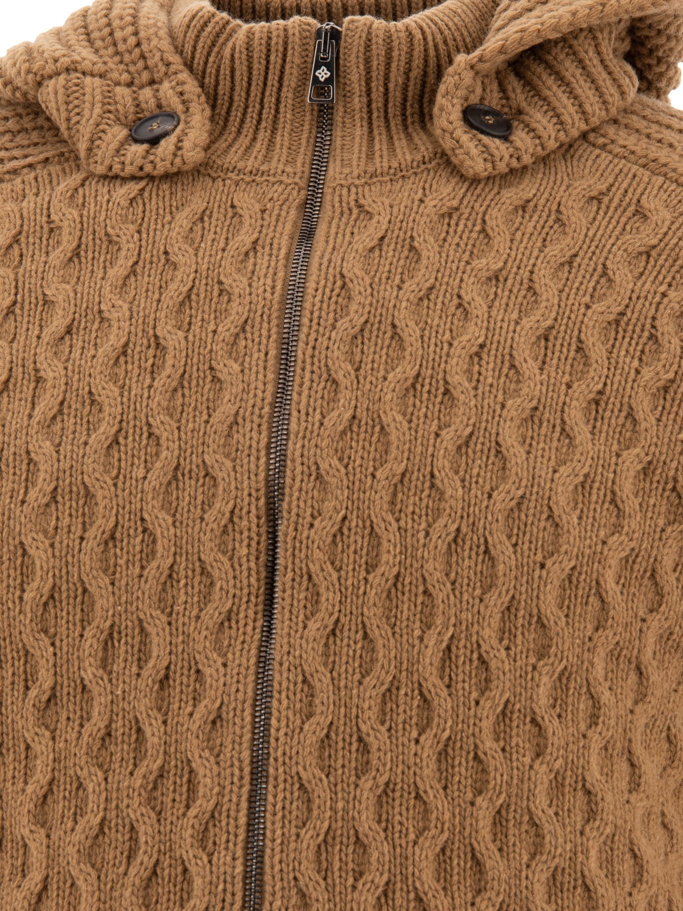 Tagliatore - Tagliatore "aspen" Hooded Sweater With Zipper - 3