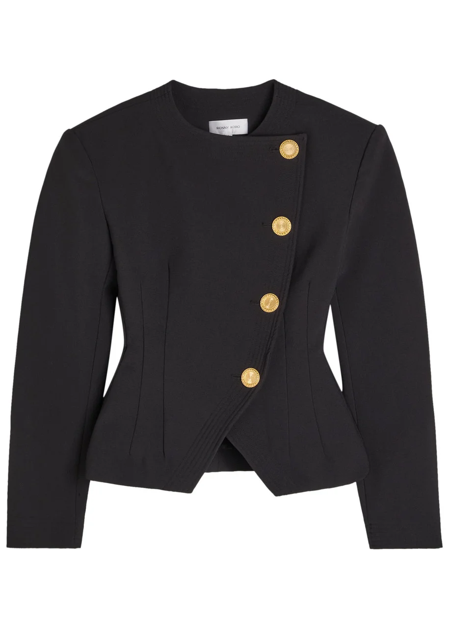 Ronny Kobo Finley Crepe Jacket - 1