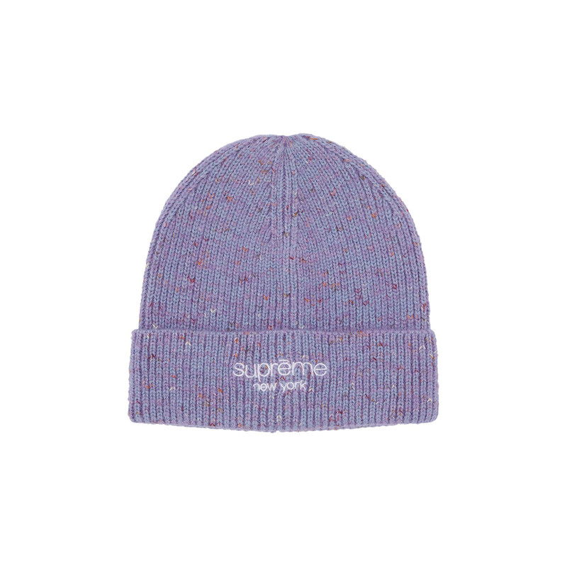 Supreme Rainbow Speckle Beanie 'Light Blue' - 1