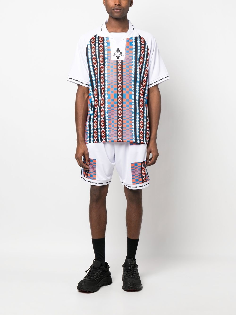 Aop Folk Kappa track shorts - 2