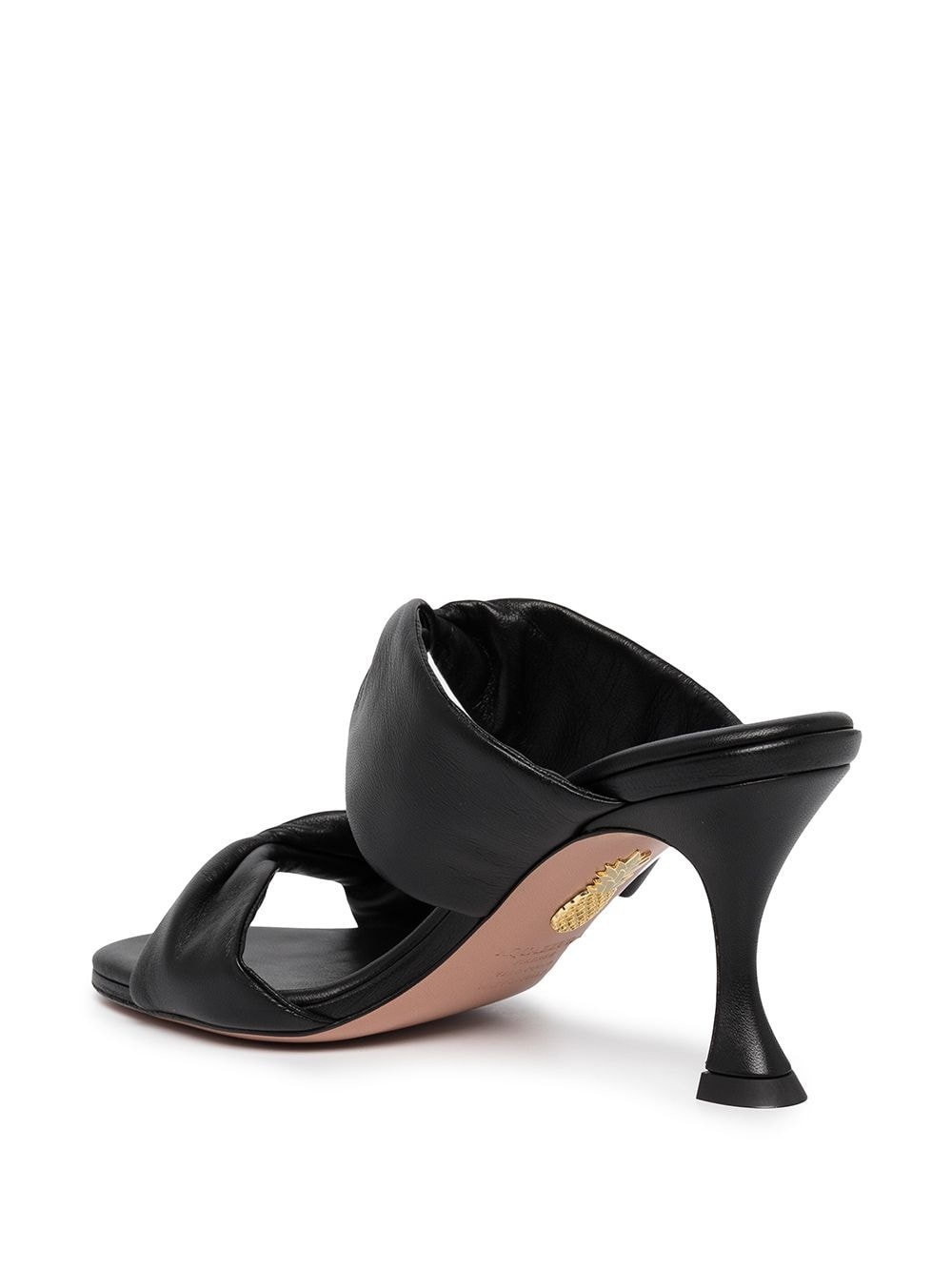 strapped open toe mules - 3