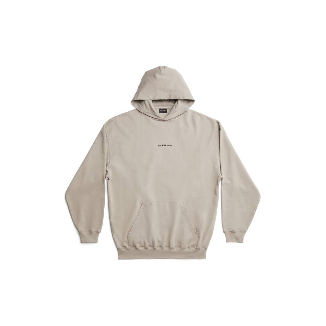 【関税&送料込】Balenciaga Beige New Balenciaga Back Medium Balenciaga Beige New Balenciaga Back Medium Fit T-shirt