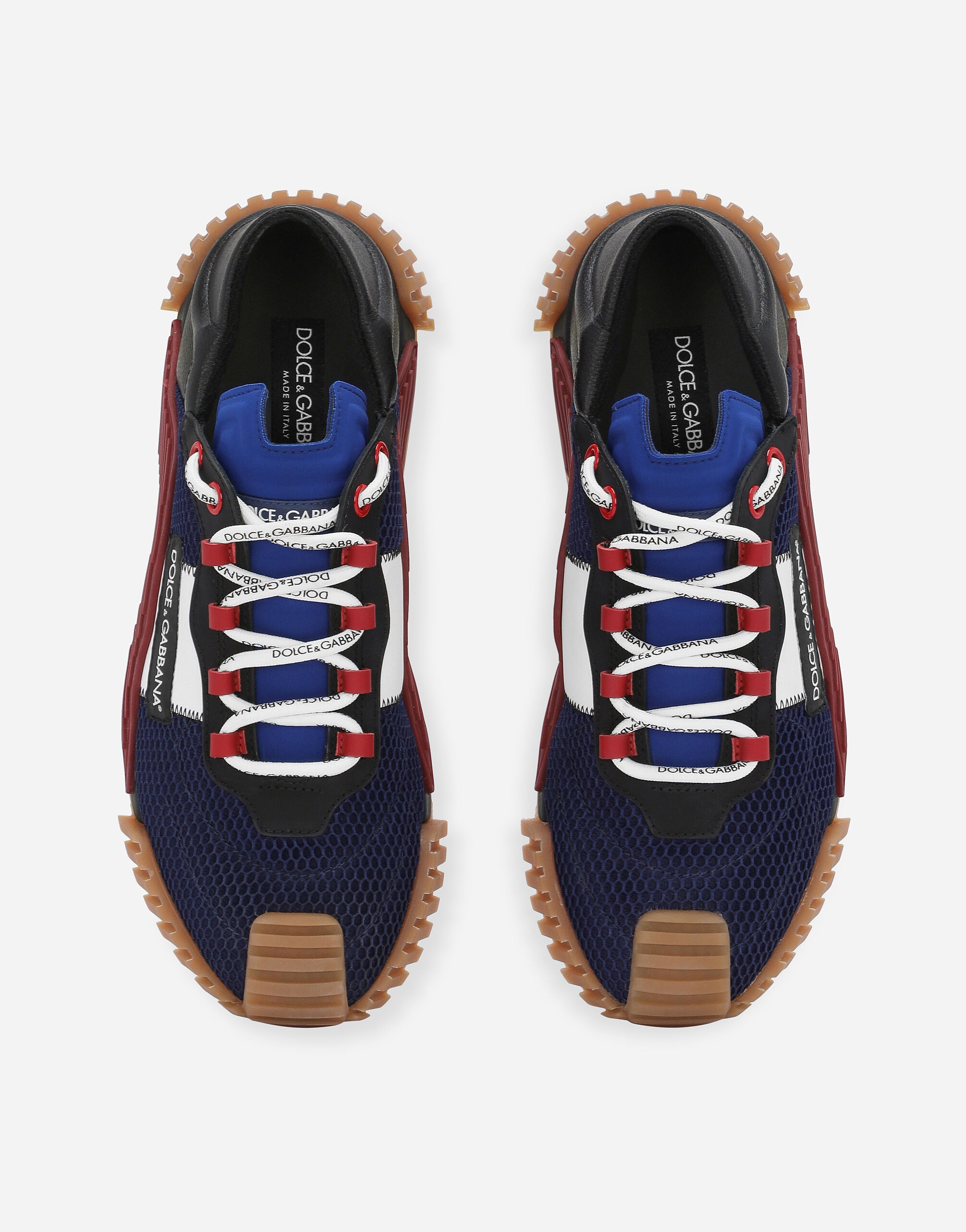 Mixed-material NS1 sneakers - 4