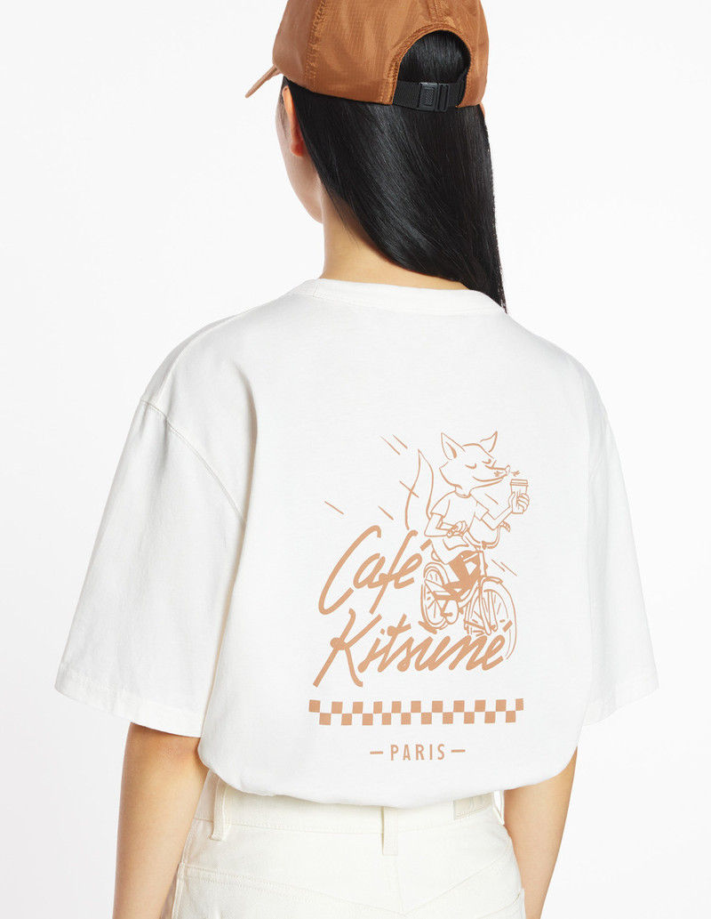 BIKING BARISTA FOX RELAX TEE-SHIRT 5