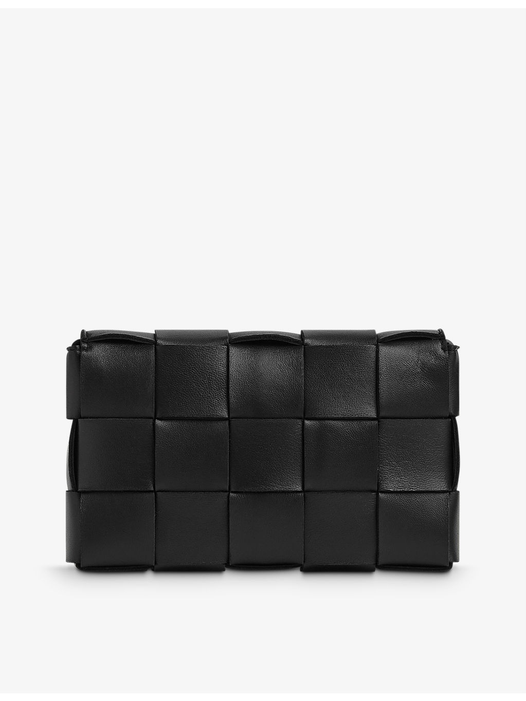 Cassette small Intrecciato leather cross-body bag - 3