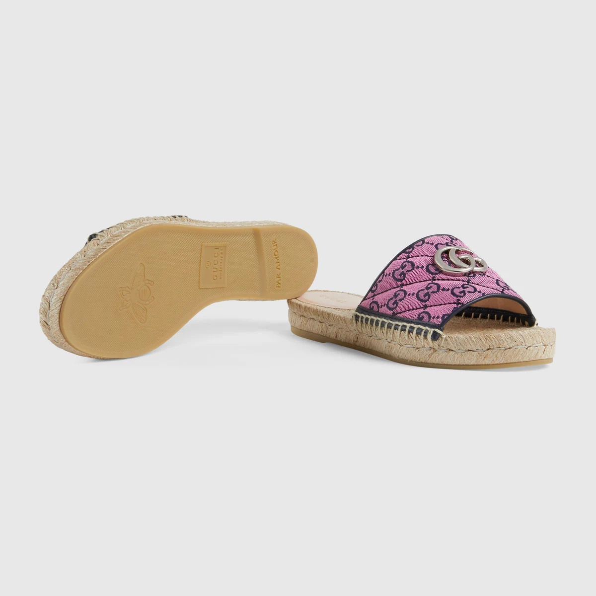 GG Multicolor espadrille sandal - 5