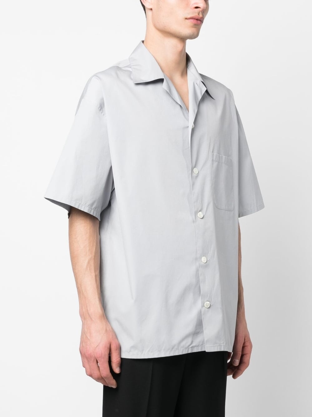 logo-print short-sleeved shirt - 4