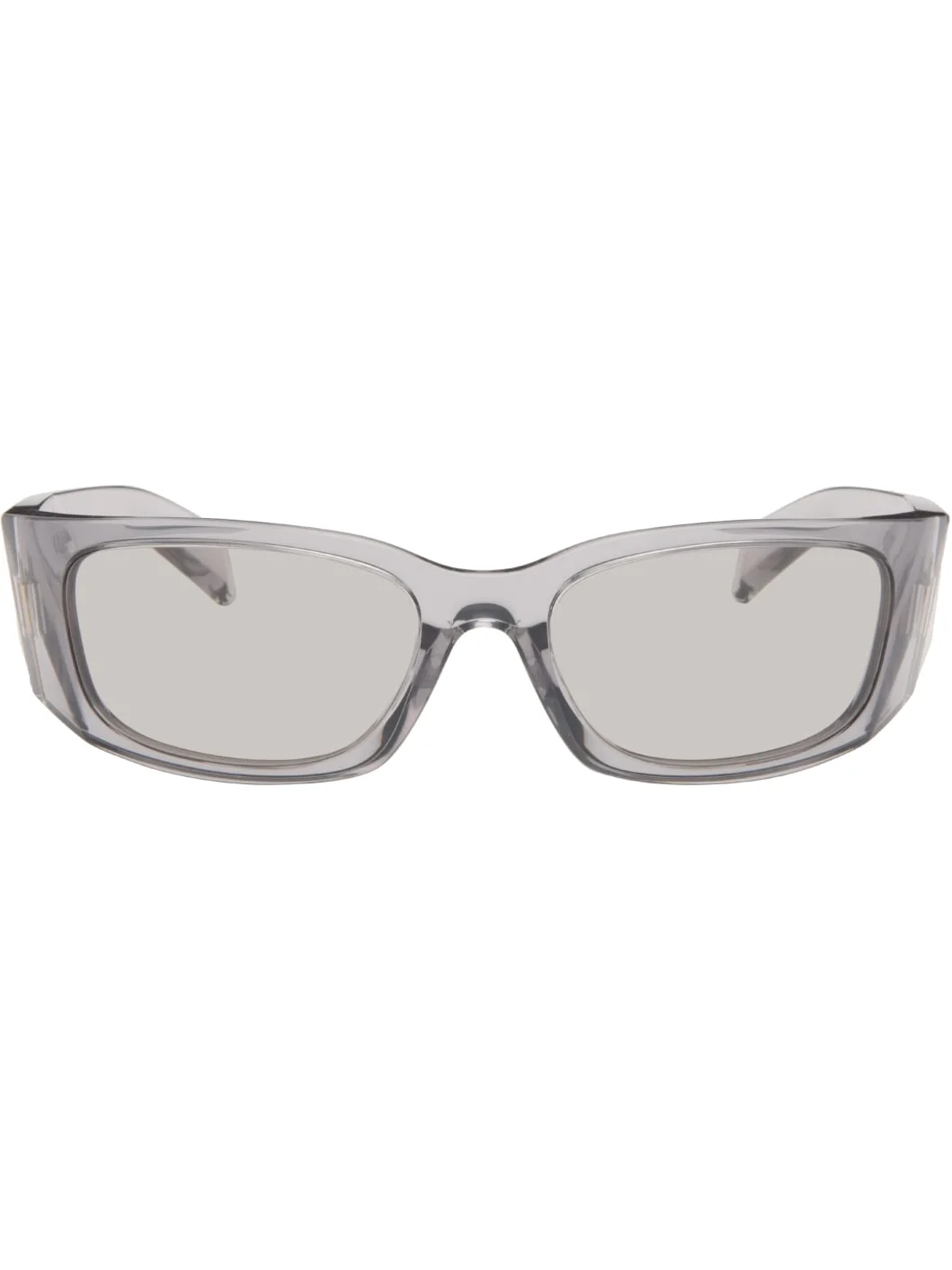 Gray 'Prada Symbole' Sunglasses - 1