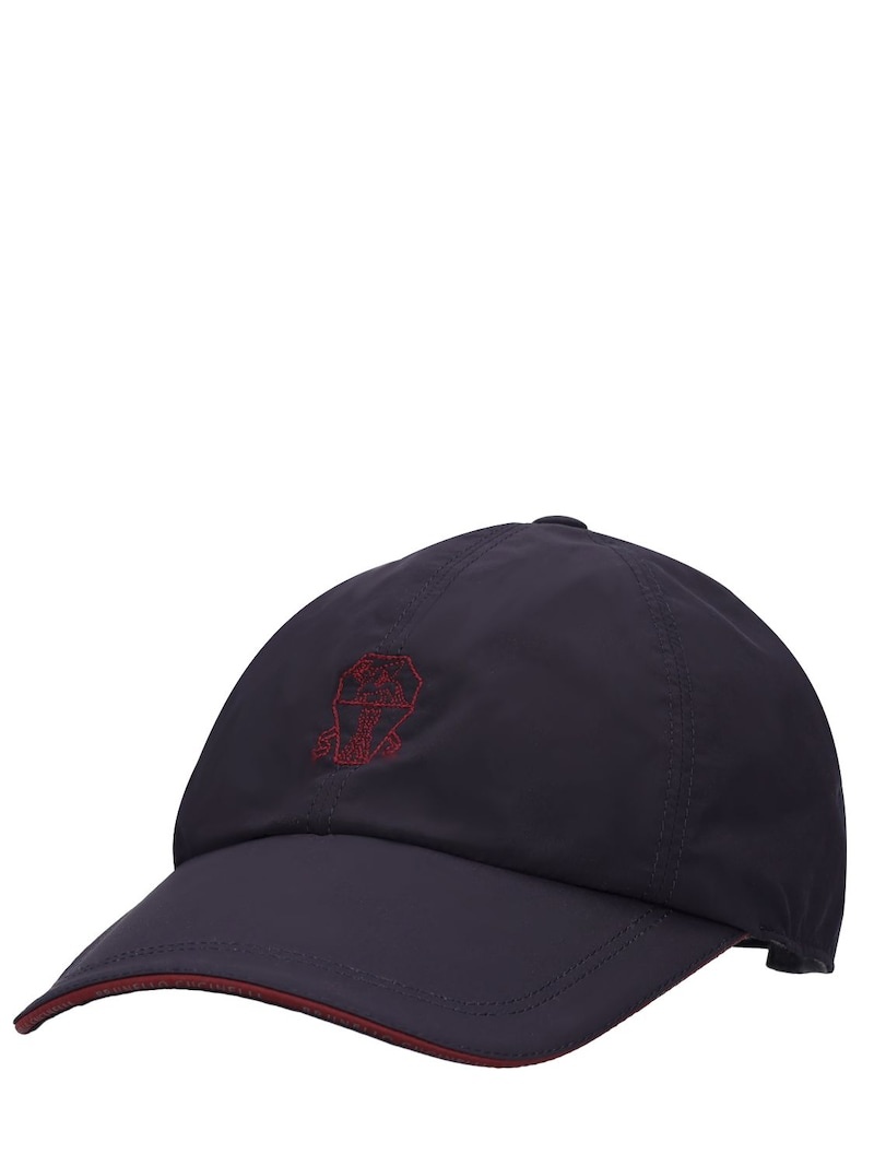 Embroidered logo baseball hat - 3