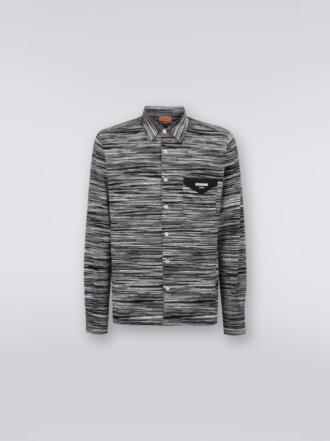 Slub cotton jersey shirt - 1
