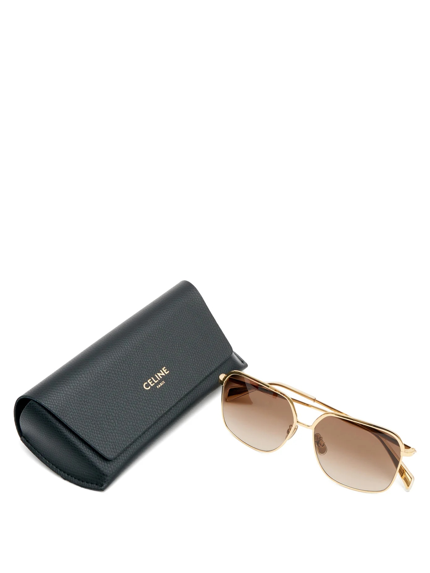 Square metal sunglasses - 4