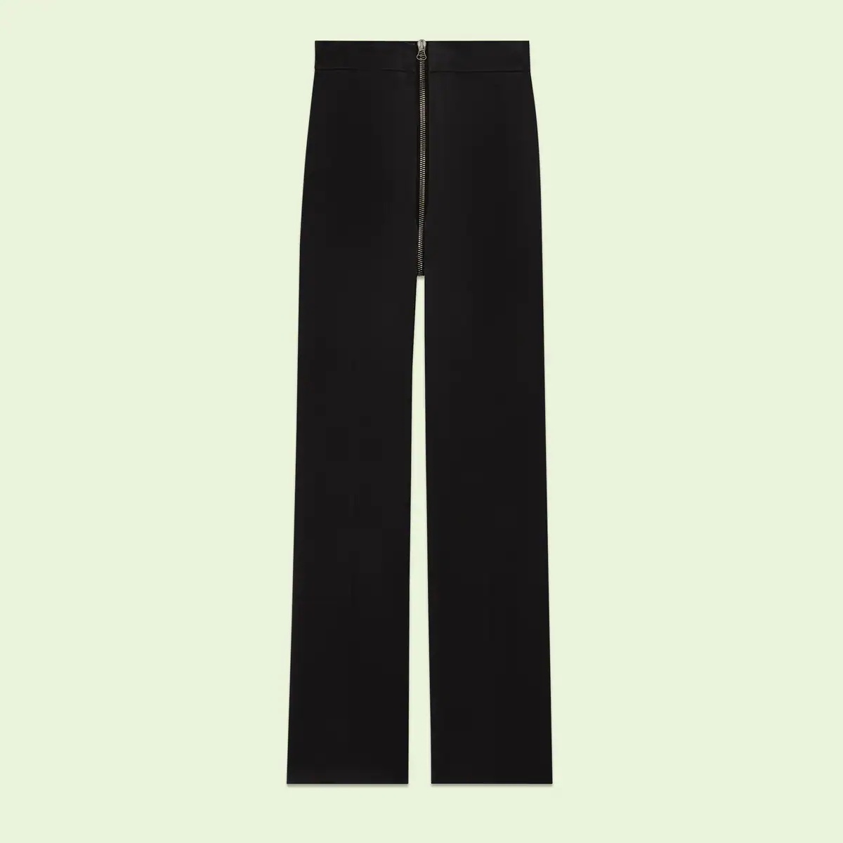 Straight satin pants - 1