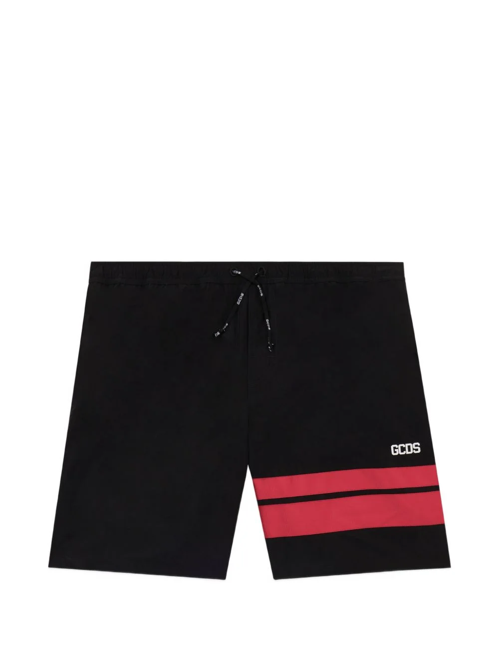 striped swim shorts - 1