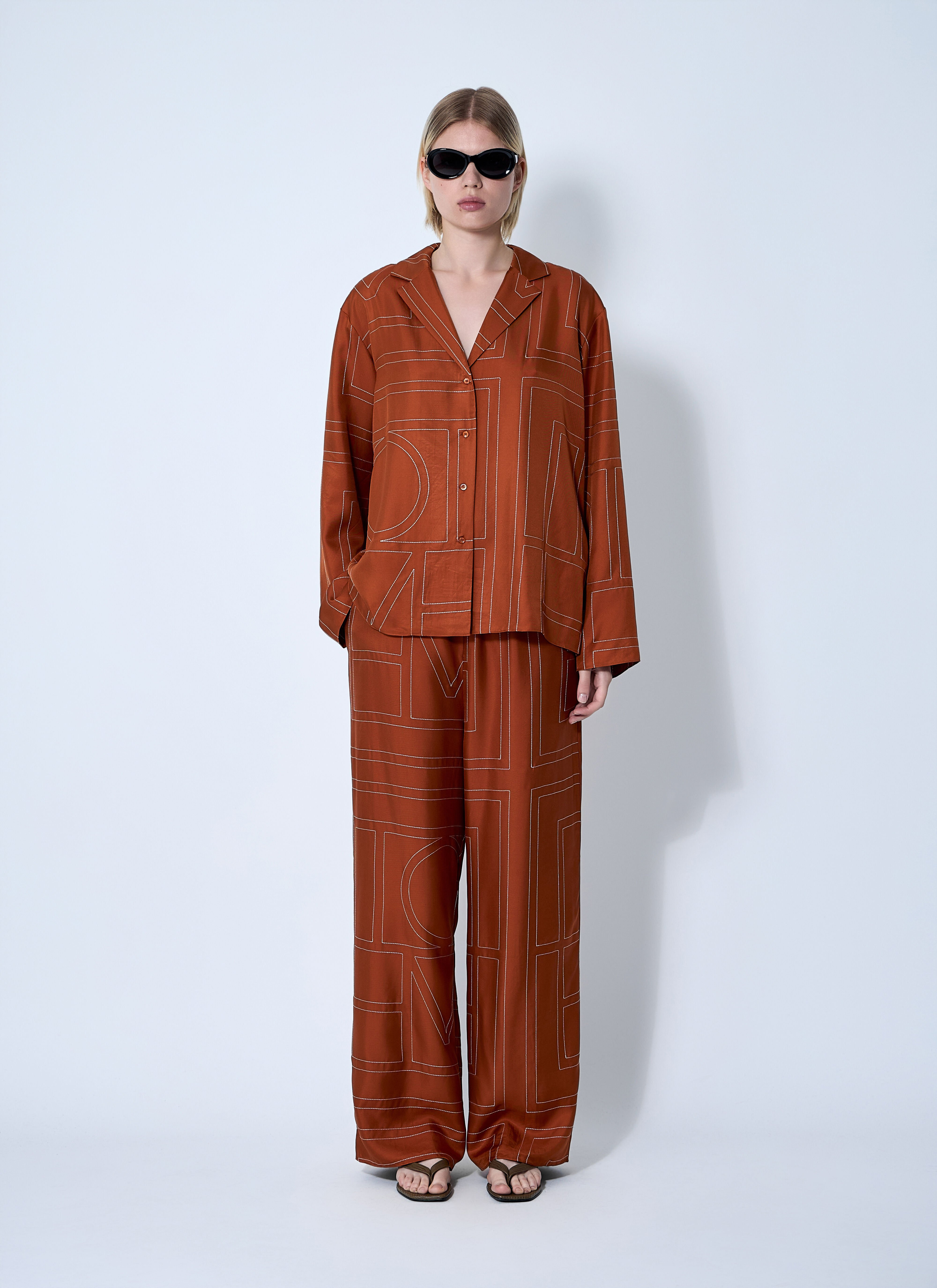 Monogram Silk Shirt - 2