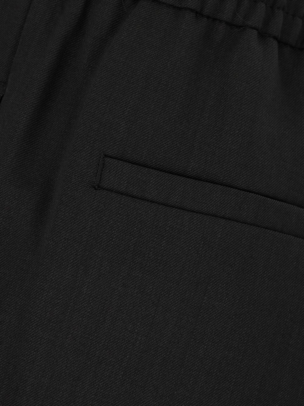 elasticated-waistband trousers - 3