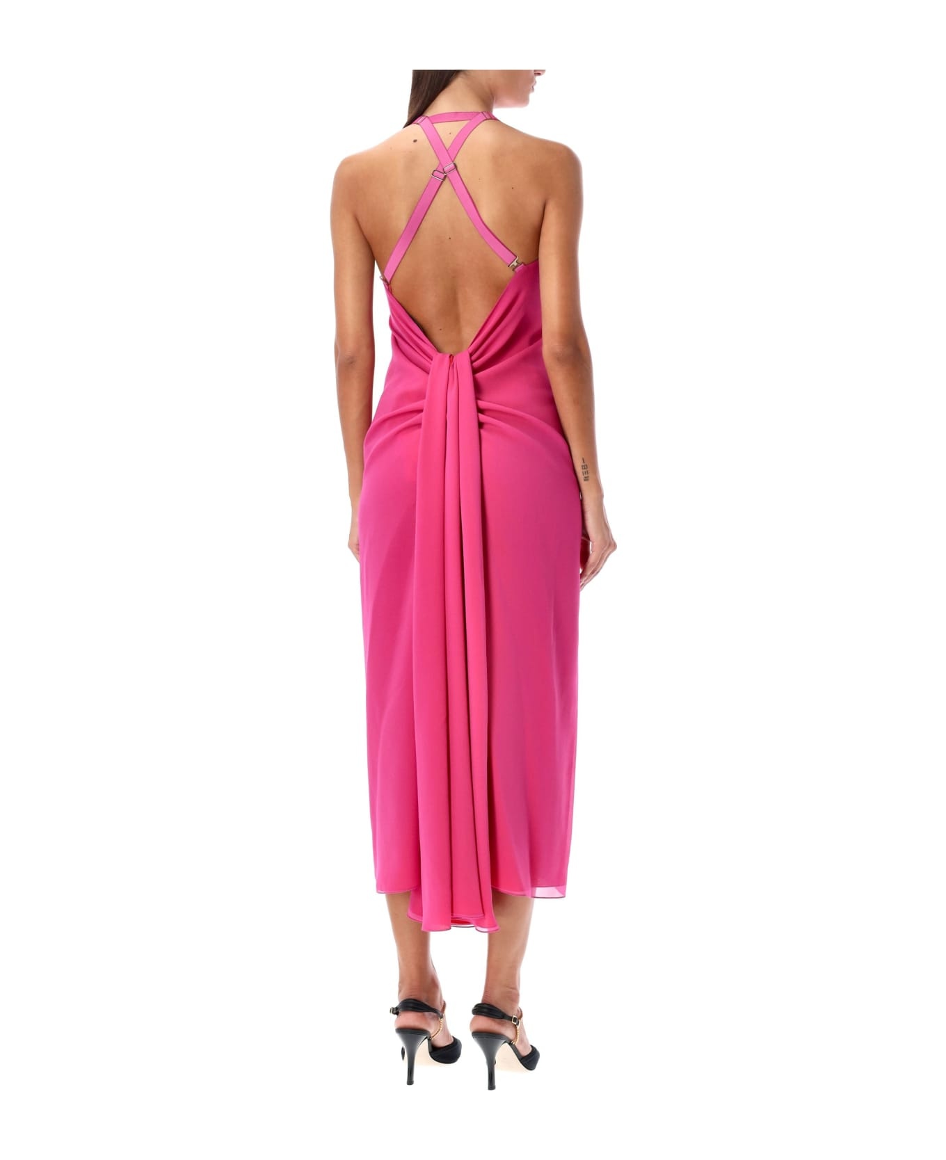 Georgette Long Dress - 2