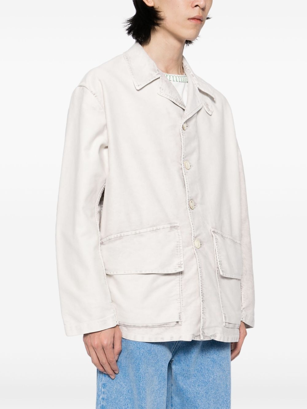 cotton shirt jacket - 3