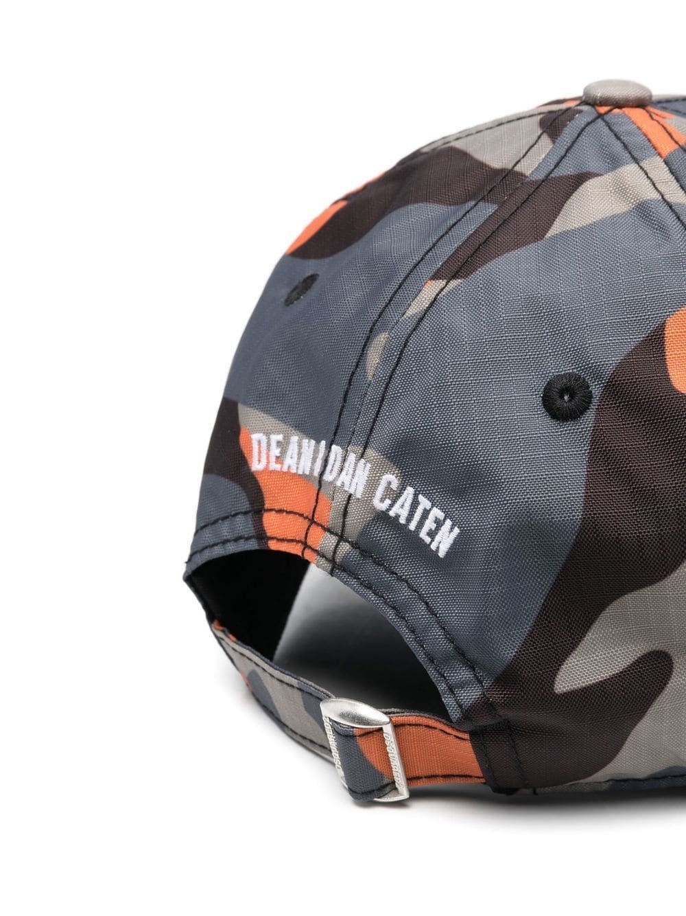 camouflage-print logo baseball cap - 2