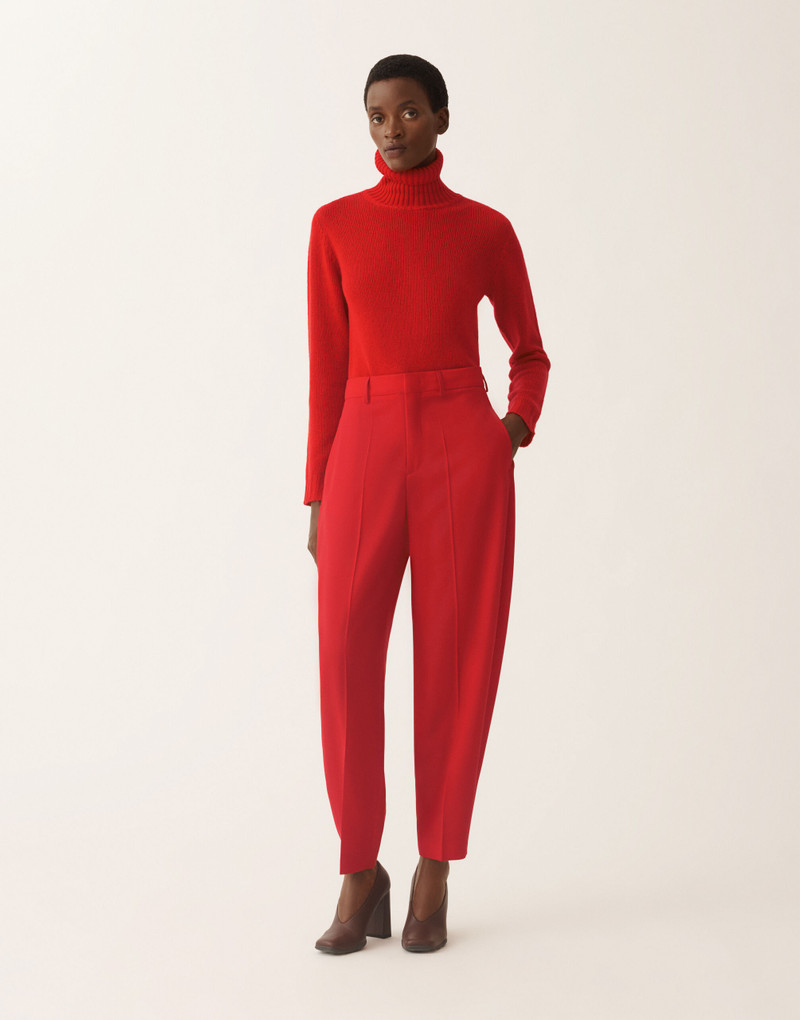 Bi-stretch fresco wool trousers 3