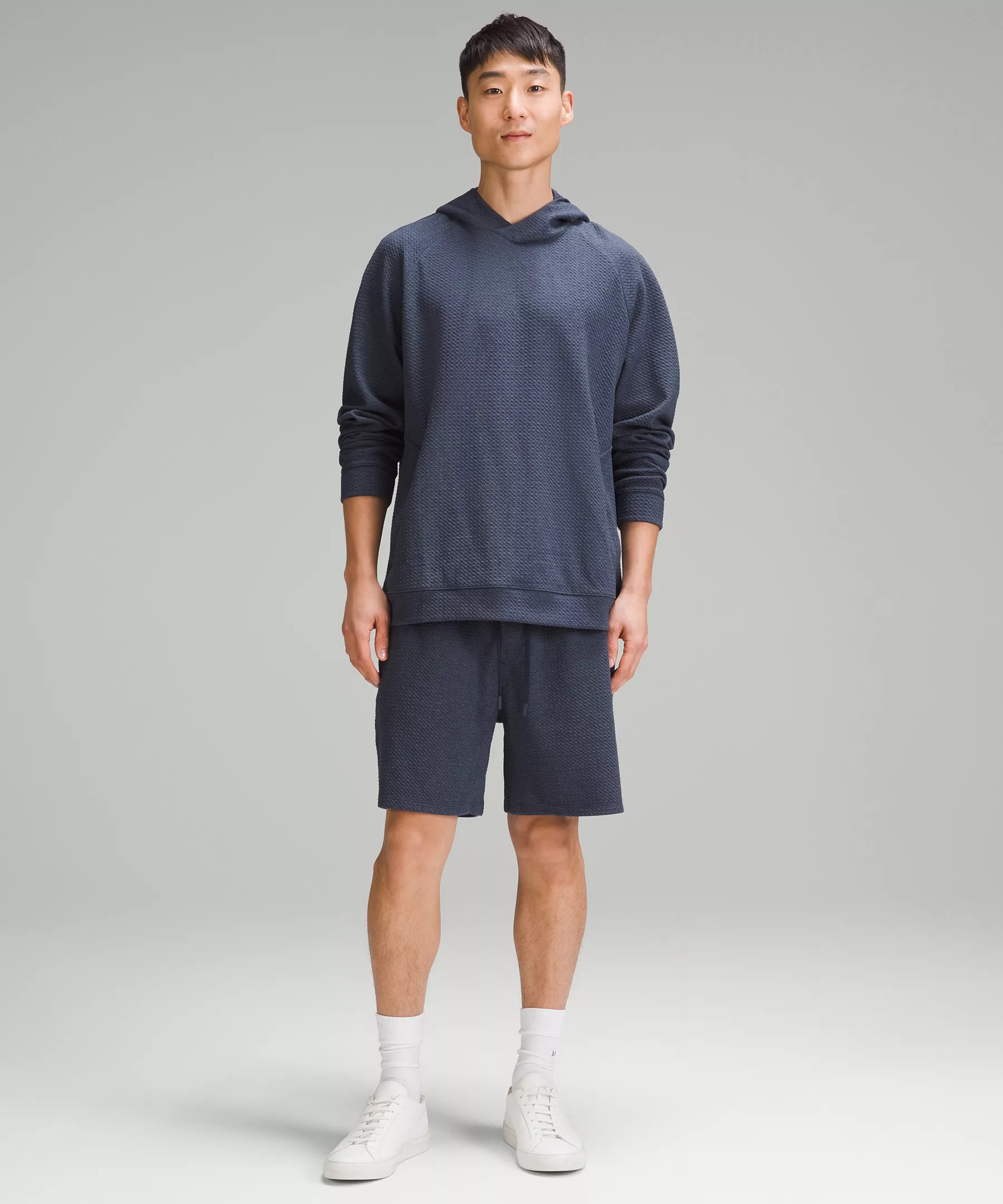 Textured Double-Knit Cotton Hoodie - 2