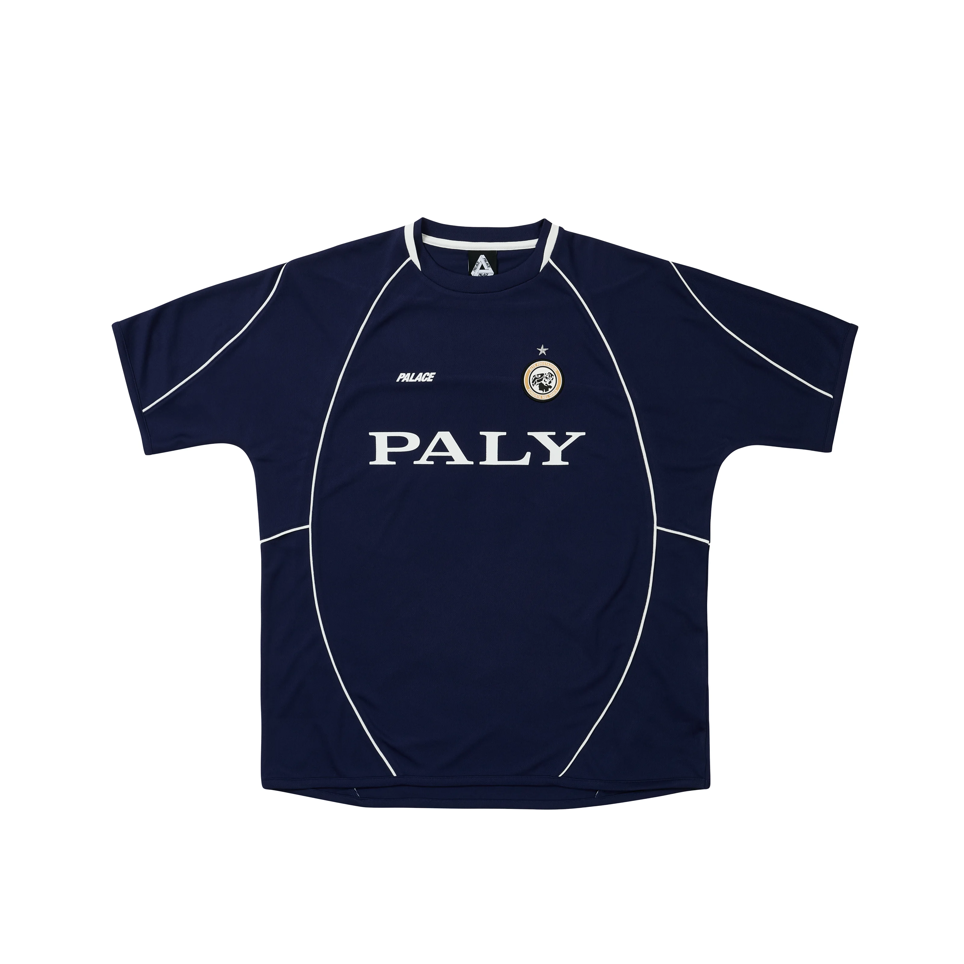 PRO TEAM PIPED JERSEY NAVY - 1
