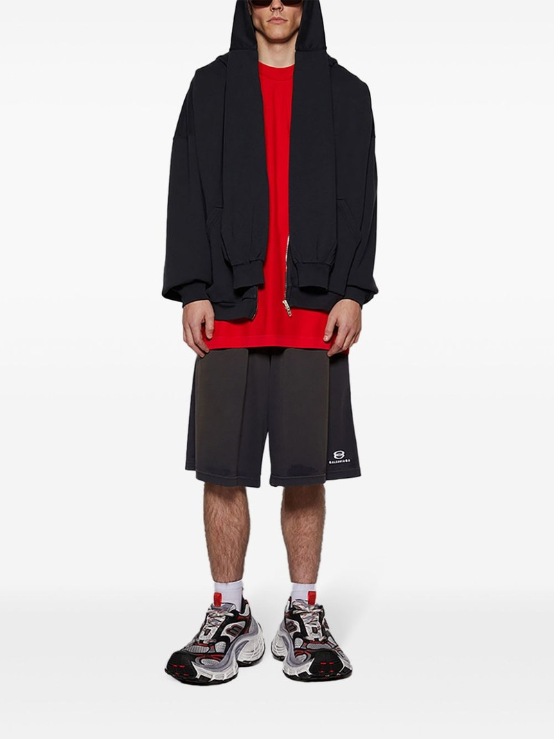 BALENCIAGA wide-leg shorts outlook