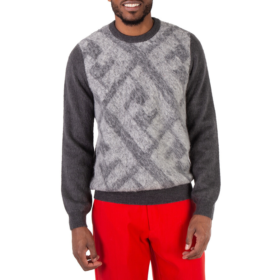 Fendi Long Sleeve Crew Neck Sweater - 3