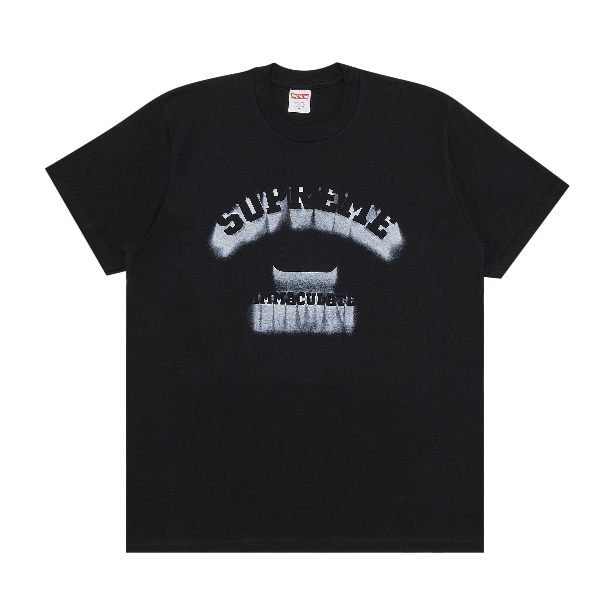 Supreme Shadow Tee 'Black' - 1