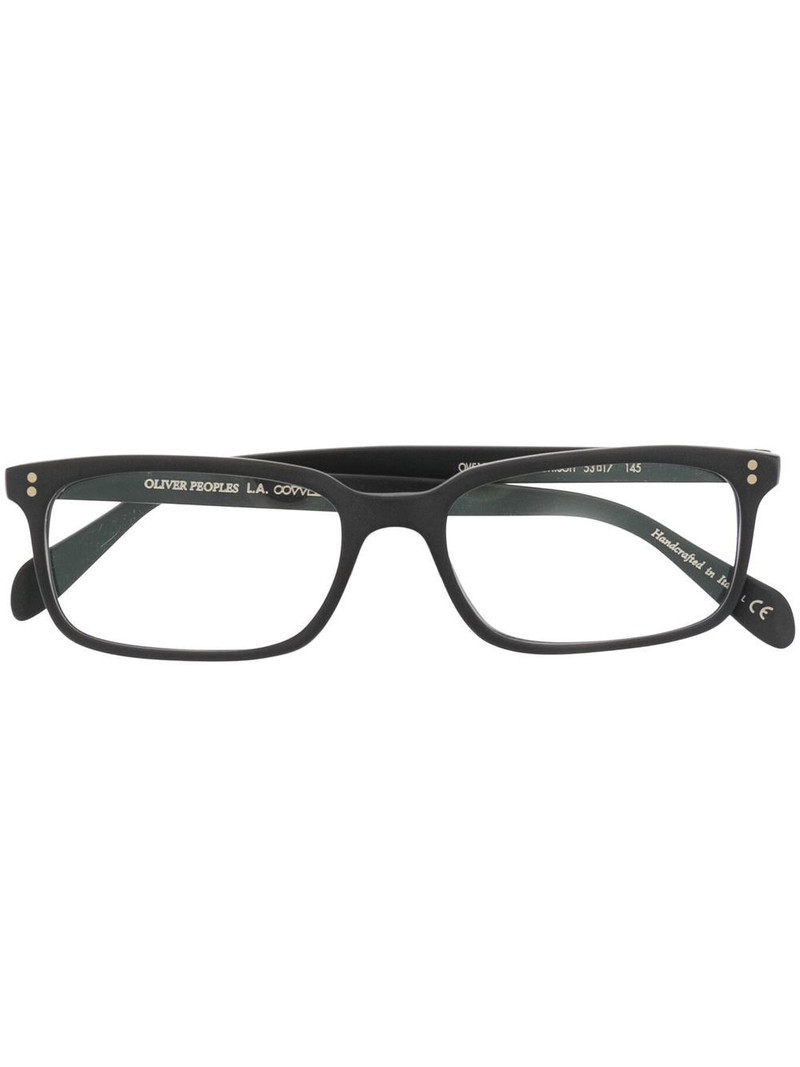 Denison square-frame glasses 1