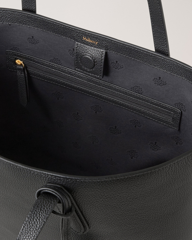 Shopper Black Small Classic Grain 6