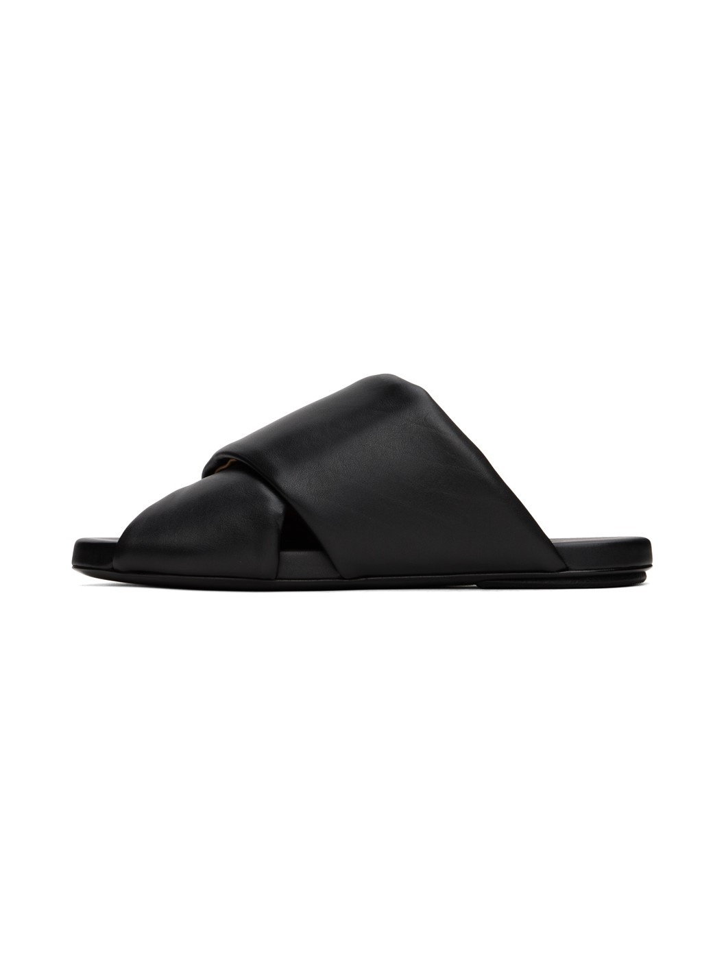 Black Spanciata Sandals - 3