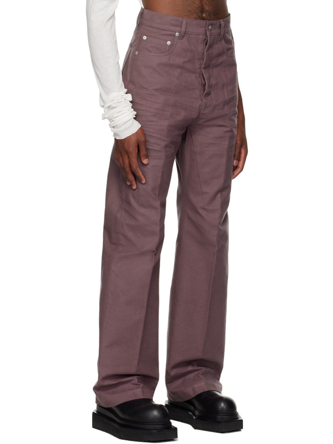 Purple Geth Trousers - 2