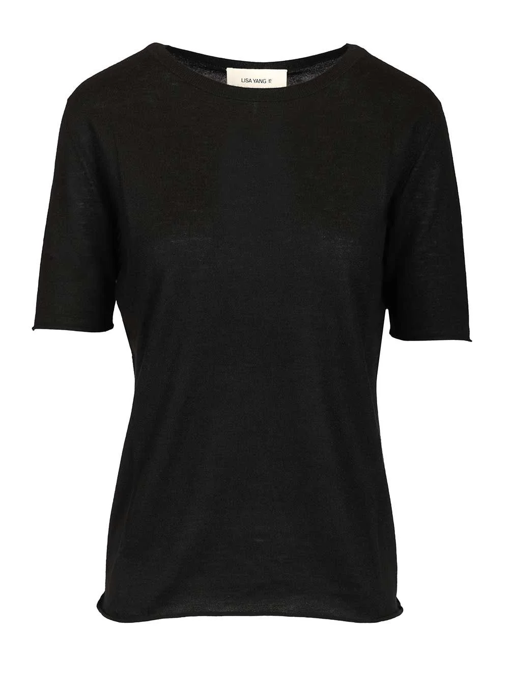 Ari T-Shirt Tops Black - 1