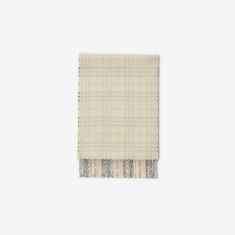 Check Cashmere Reversible Scarf 4