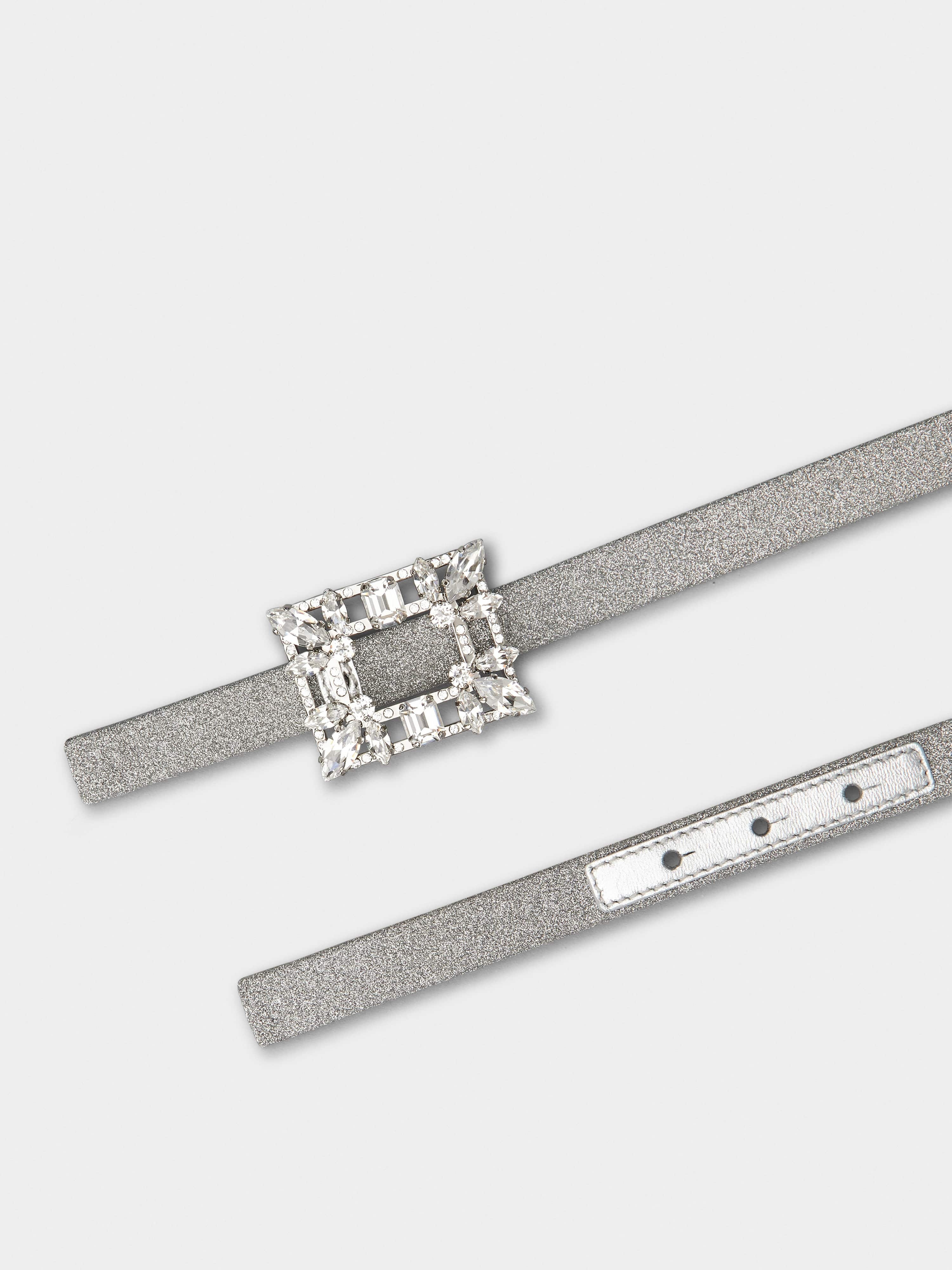 Broche Vivier Buckle Belt in Fabric - 2