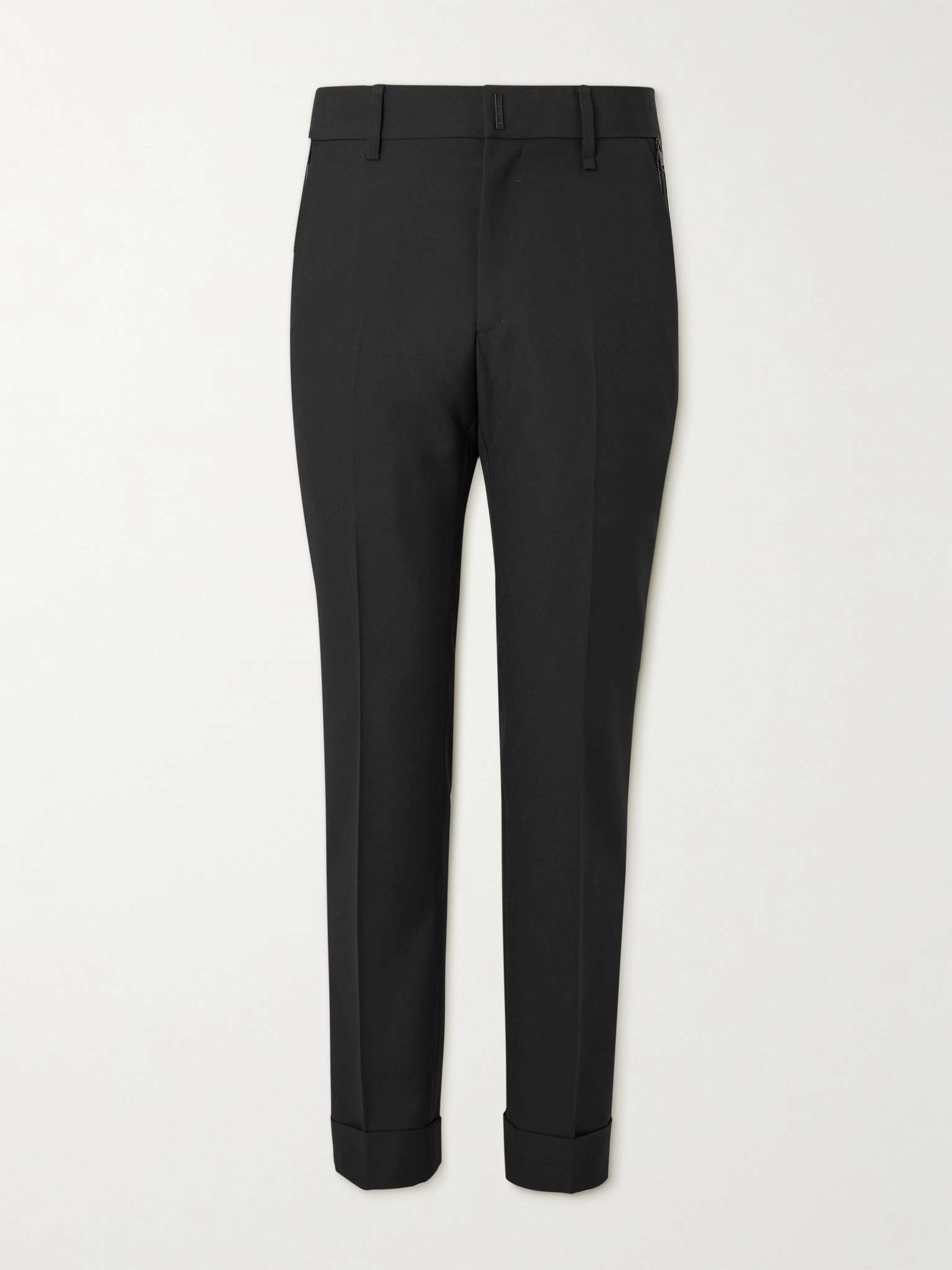 Slim-Fit Virgin Wool Suit Trousers - 1