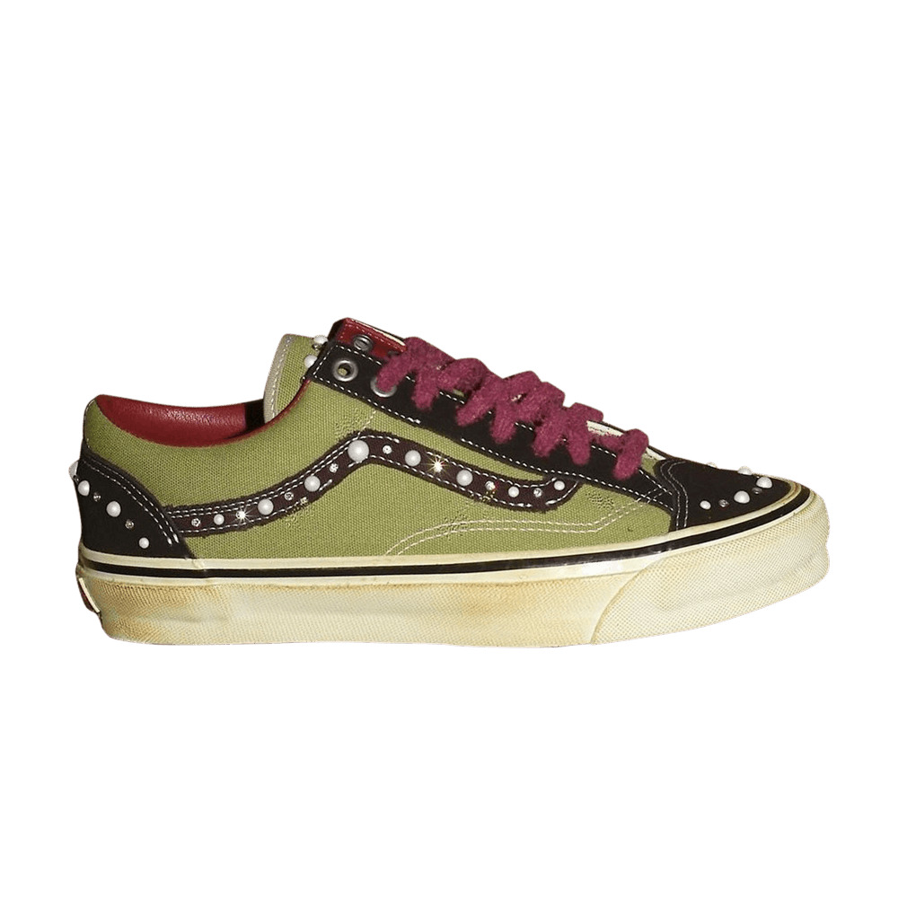 Vans SATOSHI NAKAMOTO x Old Skool 36 'Black Green' | REVERSIBLE