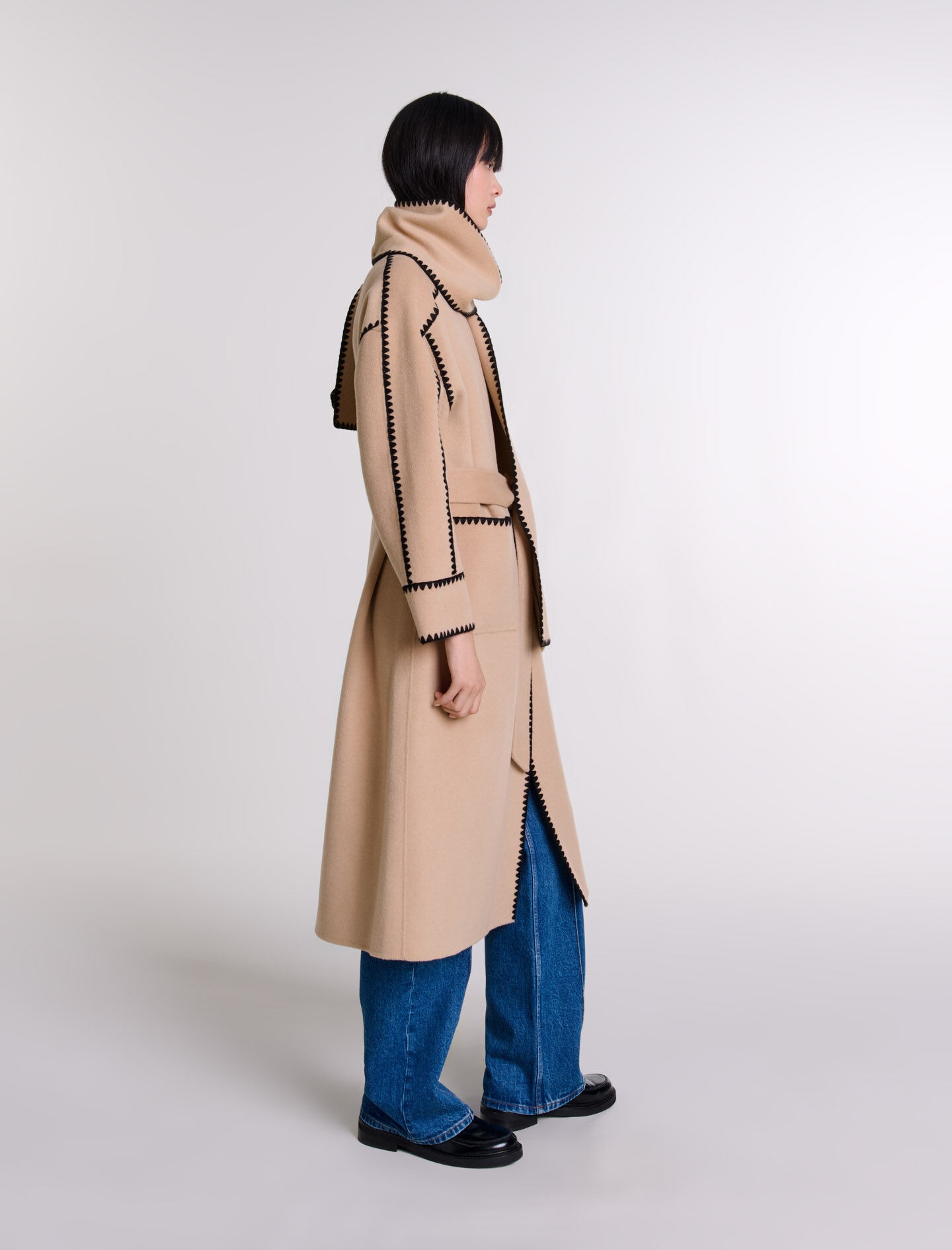 Two-tone double-faced coat - 3