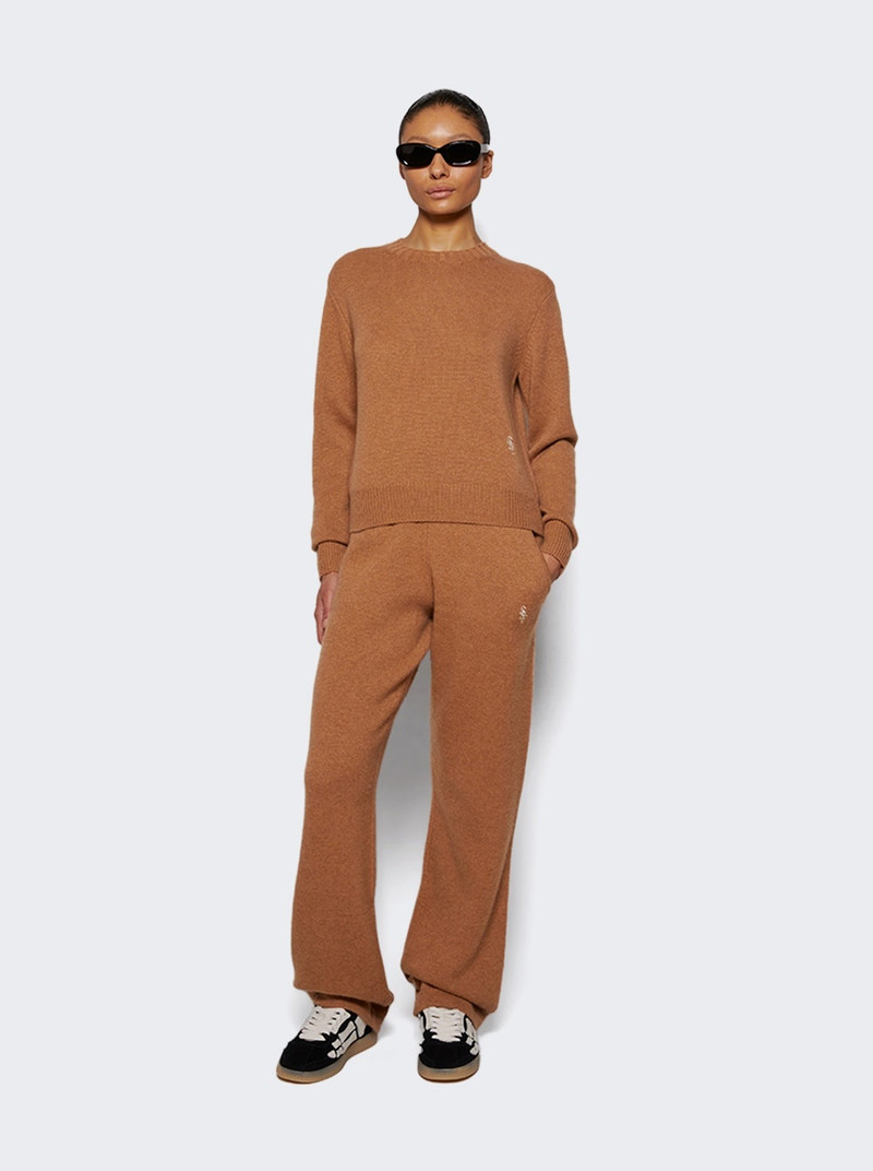 Sporty & Rich Trousers Camel And White outlook