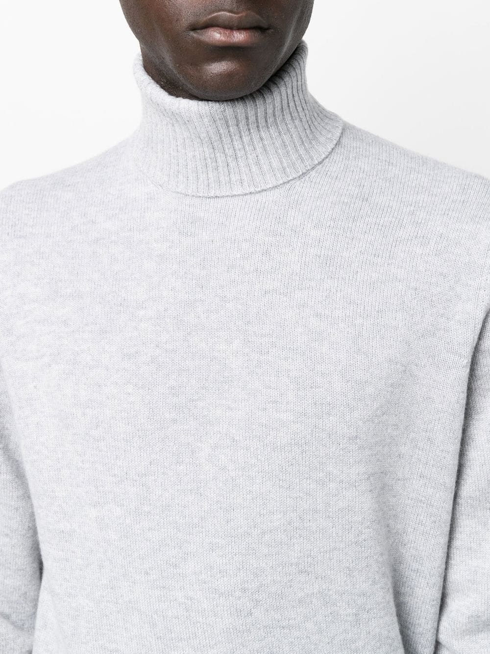 roll-neck cashmere jumper - 5