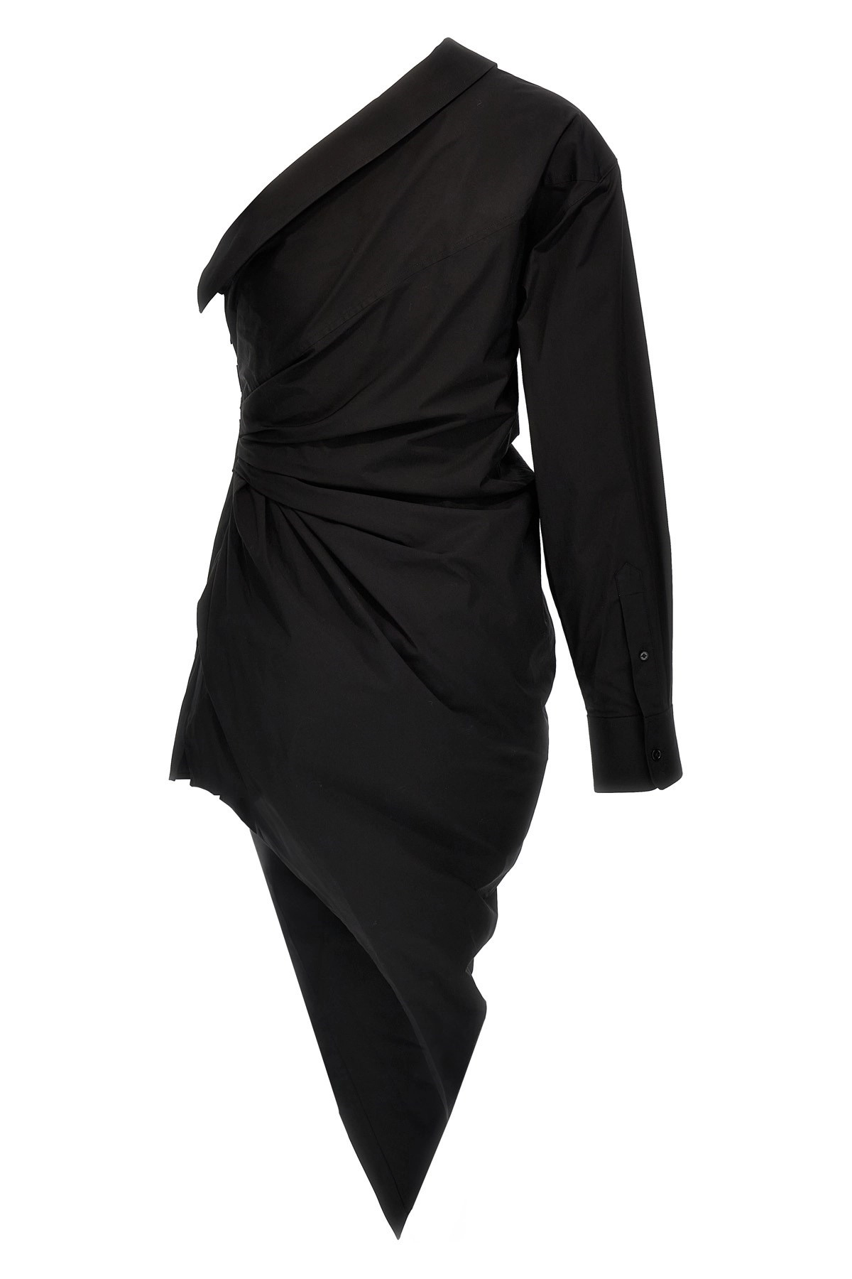 Asymmetrical shirt dress - 3