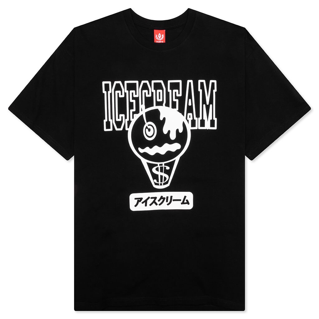SPLAT S/S TEE - BLACK - 1