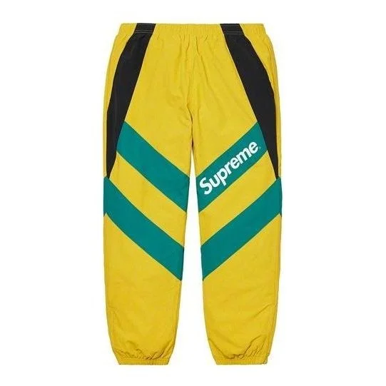 Supreme Paneled Track Pants 'Yellow Green Black' SUP-SS20-113 - 1